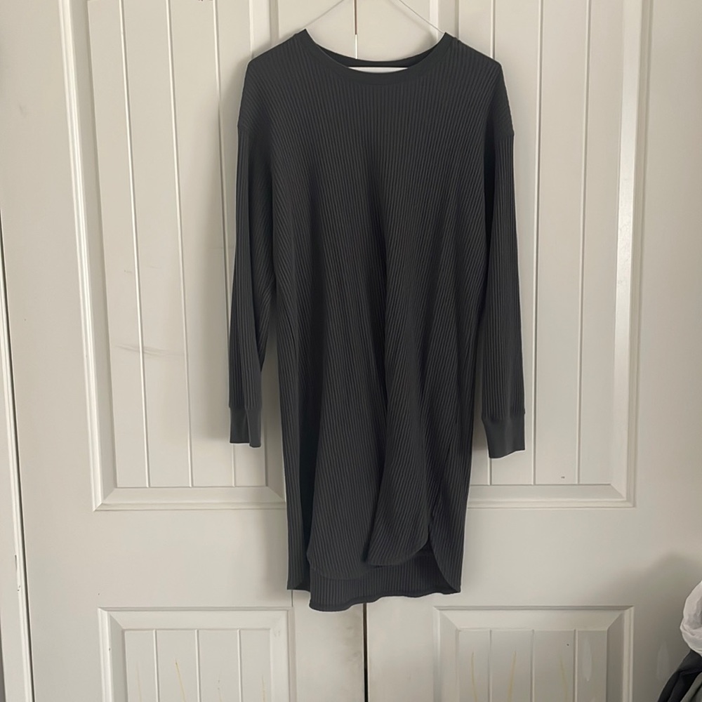 Grey Uniqlo dress
